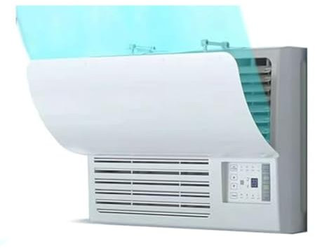 Xiniy Window Air Conditioners Windshield Universal - Room Air Conditioner Window Baffle - Prevent Direct Blowing of Cold Air