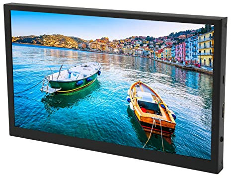 Saluaqui 10.1 Inch Touchscreen Monitor - HD 1024x600 Portable Laptop Second Screen for PC, Mac,