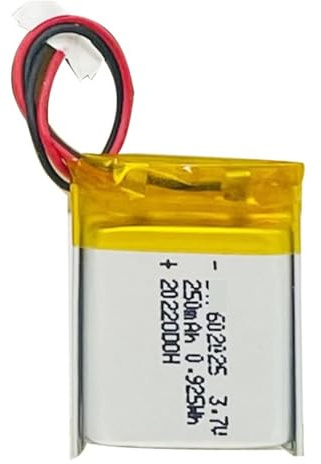 602025 3,7 V 250 mAh 1 Unidad
