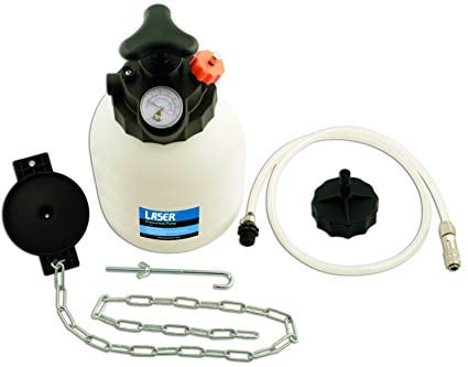 Laser 5642 Manual Brake Bleeder with Universal Adaptor