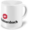 digital print XXL Jumbo-Städtetasse Wächtersbach - XXL Jumbotasse mit Design Kussmund - Städte-Tasse, Städte-Krug, Becher, Mug