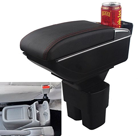 Auto Mittelkonsole Armlehne Box Kompatibel mit Nissan NV200 2009~2017 Auto Innenteile Aufbewahrungsbox