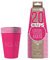 Original Cup - 20 x Bicchieri Carta Americani Beer Pong 53 cl - Giochi alcolici - Rosa