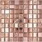 Mosaikfliese Glasmosaik Kombi EP Bronze