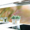 Küchenrückwand Gras Blüte Premium Hart-PVC 0,4 mm selbstklebend - Direkt auf die Fliesen, Größe:120 x 60 cm