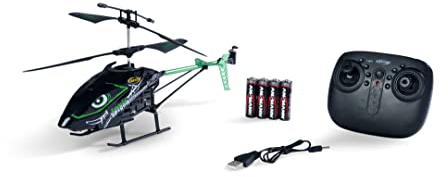 Carson 500507160 Toxic Spider 340 100% RTF – Ferngesteuerter Helikopter, Robustes RTF (Ready to Fly) Modell für Einsteiger, für Kinder ab 12 Jahren