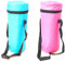 2 x Azul y Rosa Hombres y Mujeres 3L Total Hidalgo 1.5l Botellas Enfriador Flexible portátil para Playa Camping Bolsa térmica Camping Enfriador Camuflaje Militar