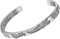 Murtoo Wikinger Armband für Herren und Damen - Silber, Edelstahl, Nordeuropa Karte (21.5cm)