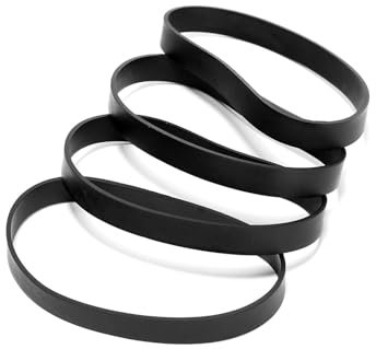 MANGRY 4pcs Vacuum Cleaner Drive Belt12675000002729(290mm Circumference 12.5mm Width) Compatible For Black&Decker For Hoover For Goblin For Beldray