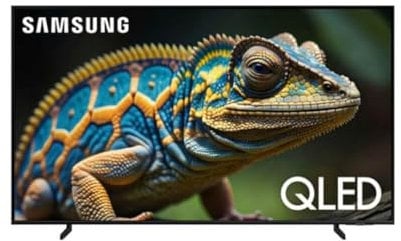 Samsung 32-Inch Class QLED 4K Q60D Series Quantum HDR Smart TV w/Object Tracking Sound Lite, Motion Xcelerator, Slim Design, Gaming Hub, Alexa Built-in (QN32Q60D, 2024 Model)