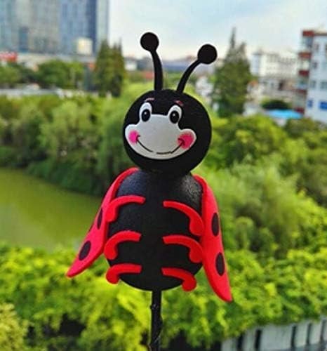 Car Antenna Topper Ball, Black Ladybird Antenna Topper Antenna Ball Truck SUV Pen Decoration Premium Quality, Car Styling and Body Fittings