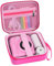 Kinder Kamera Tasche für CalineGam für HiMont für GREENKINDER für Hangrui Kinderkamera Sofortbildkamera Digital Videokameras Tasche für Mädchen Kamera Und Print Papier (Nur Box) (Red)