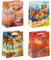 K3T Geschenktüten ART ON CANVAS, 4er Packung, Größe: Mittel (HxBxT 23 x 18 x 10 cm), Art. Nr. 87119