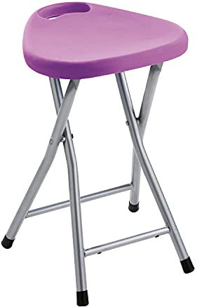 Gedy - Tabouret Repliable Plastic/MÉTAL Lilas - Gedy - G-CO757900300