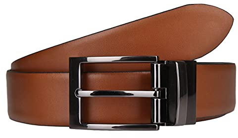 LLOYD Leder Wendegürtel 0813/05 Schwarz/Braun, Länge:90 cm