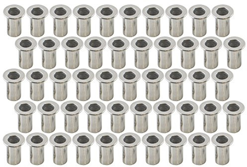 5mm Alu Nut Serts Riveting Nuts Rivet Nut Threaded Inserts Blindnut Rivnut 50 PC