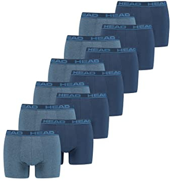 HEAD Herren Basic Boxer Pant Shorts Unterwäsche Unterhose 12 er Pack