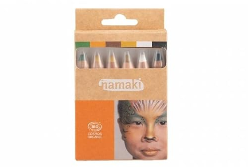 NAMAKI Haut-Farbstifte, Wilde Tiere Set