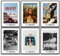 BLCKART Lana Album Cover Poster Set Musik Wanddeko Song Bilder Sängerin Schlafzimmer Deko Wohnzimmer Dekoration Homeoffice (6x A4 | Ohne Rahmen)