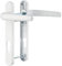 Hardver White UPVC Door Handles Set Lever/Lever Pro Linea 92pz - 122mm Screw to Screw - Upvc Door Handle - Modern Design