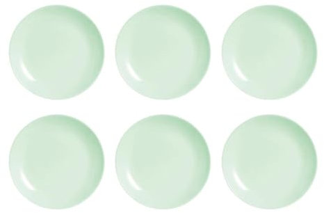 Luminarc Diwali Paradise 6 Plato Postre Opal 19cm Opal Apto Microondas Apto Frigorífico Reciclable