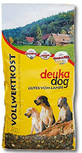 Deuka Dog Vollwertkost 15kg Hundefutter Hundenahrung Flockenfutter Trockenfutter