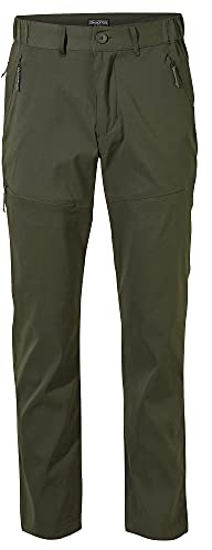 Craghoppers Mens Kiwi Pro II Trousers (38R) (Dark Khaki)