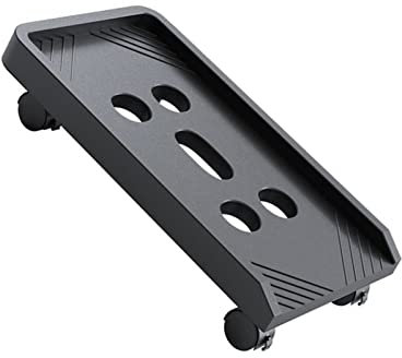 zlw-shop CPU Holder PC Mainframe Holder PC Universal Wheel Bracket Movable Bracket Desktop PC Case PC stand