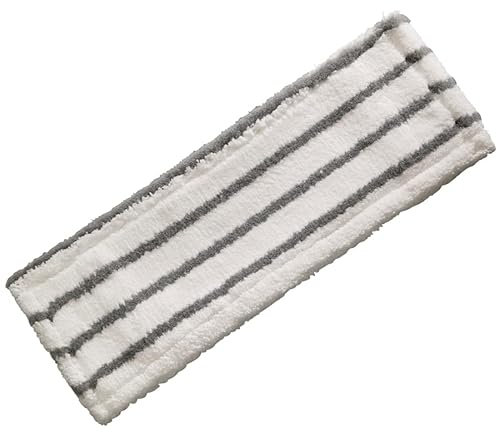 Hag Bürsten 8458 Wischbezug Super-Abrasivmopp, Weiß/Grau, 50cm Breite, 10 Stück