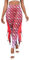 Meerjungfrauen-Leggings für Frauen, 3D-gedruckte Fischschuppenhose mit Flossen, Meerjungfrauenschwanz-Kostüm, hohe Taille, Drachen-Druck, Leggings, C Rot, Groß