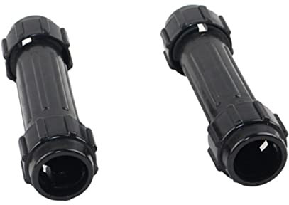 Toddmomy Ersatzteile Für Schlauchboot 2 Stück Bootspaddel Kajak-Paddel- Sup-Zubehör Für Aluminium-Ruder Aluminiumlegierungskomponente Gummiboot Schwarzes Boot