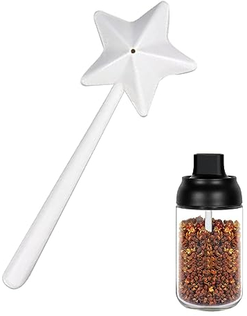 Salero y pimentero Varita Mágica- Dispensador de sal y pimienta - Palitos mágicos de sal y pimienta - Condimento Coctelera de especias con agujero restaurante Catering Home Kitchen