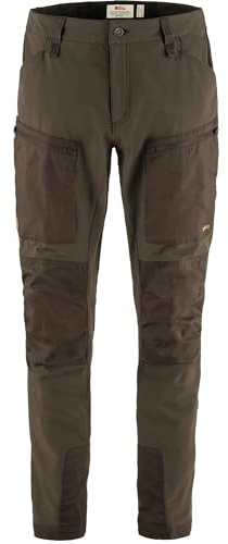 Fjällräven Herren Keb Agile Hose, Dark Olive, 56/R