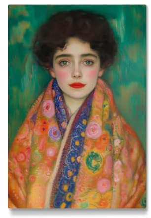 artboxONE Galerie-Print 60x40 cm Portrait Lieser hochwertiges Acrylglas auf Alu-Dibond Bild - Wandbild von Carina