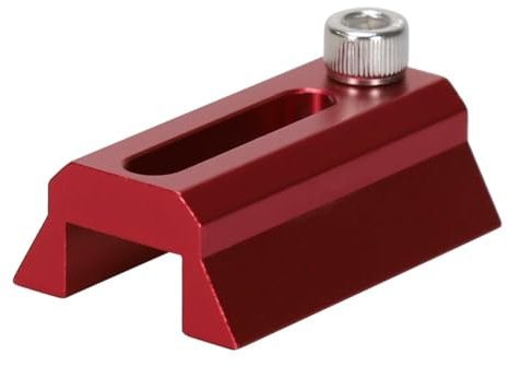 Wisboey Schwalbenschwanzschienenplatte im -Stil – 48 mm (1,89) Länge für Teleskop-Sucherfernrohr, Smartphone-Basis, Erweiterbar, Einfach zu Bedienen