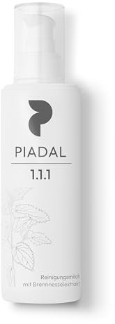 PIADAL Reinigungsmilch mit Brennnesselextrakt – Sanfte Pflege für normale bis trockene Haut – 200ml