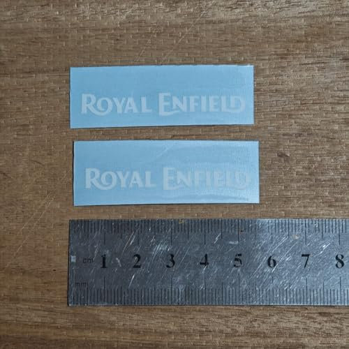Zorkee Aufkleber geeignet für 2 Royal Enfield, 2 Stück