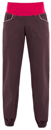 Café Kraft Damen Trinity Boulderhose Kletterhose Climbing Pants (DE/NL/SE/PL, Alphanumerisch, M, Regular, Regular, Sweet Grape)