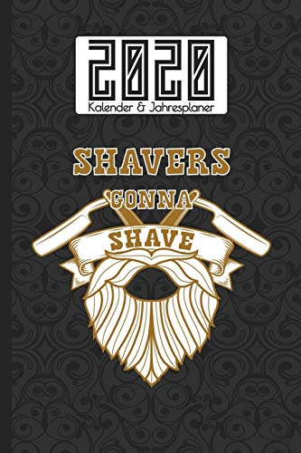 2020 Kalender & Jahresplaner: Geschenk für Bartträger I ca. A5 I Tagesplaner & Adressbuch I ToDo I Vorsätze, Ziele, Motivation I Geburtstags Planer I Weihnachtsgeschenk