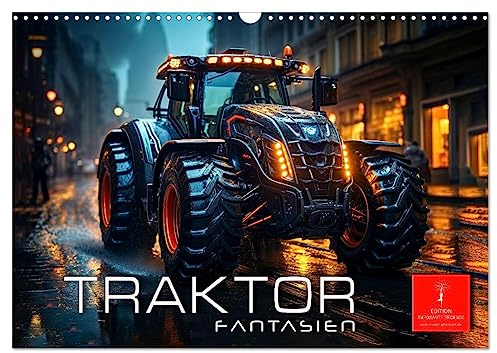 Traktor Fantasien (Wandkalender 2026 DIN A3 quer), CALVENDO Monatskalender: Traktor Fantasien - technische Wunderwerke der Landwirtschaft (CALVENDO Technologie)