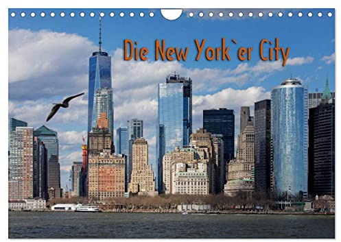 Die New Yorker City (Wandkalender 2026 DIN A4 quer), CALVENDO Monatskalender: Aktuelle New York Bilder (CALVENDO Orte)