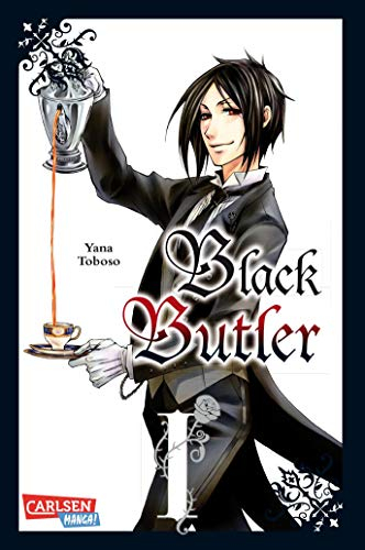 Black Butler 1: Paranormale Mystery-Manga-Serie im viktorianischen England über einen Earl und seinen dämonischen Butler auf Verbrecherjagd