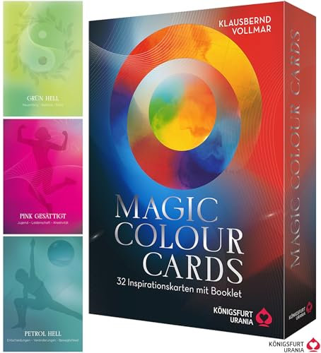 Magic Colours Cards - 32 Inspirationskarten mit Booklet