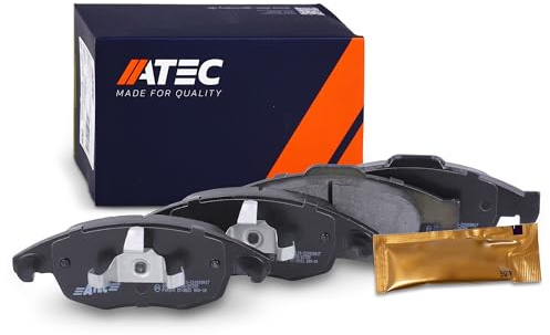ATEC Germany Bremsbelagsatz Vorderachse, Bremsbeläge Bremsklötze vorne, 4 Stück