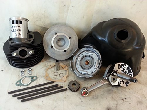 KIT MODIFICA COMPLETO APE 50 GRUPPO TERMICO Ø-57 DR 130cc + ALBERO Ø 20 + COPPIE