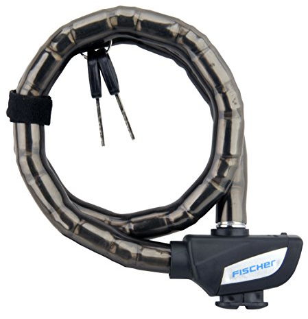 FISCHER 85854 Gliederschloss, Länge: 70cm, schwarz