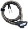 FISCHER 85854 Gliederschloss, Länge: 70cm, schwarz