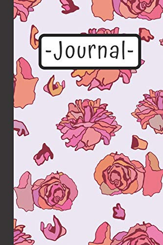 Journal: Rose Journal Pink & Purple 120 pages