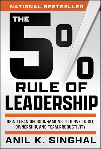 The 5% Rule of Leadership: Using Lean Decision-Making to Drive Trust, Ownership, and Team Productivity