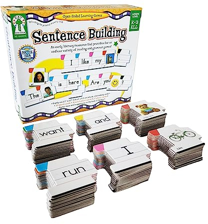 Sentence Building: Grade Level K-2 / Ell (Open-ended Learning Games)